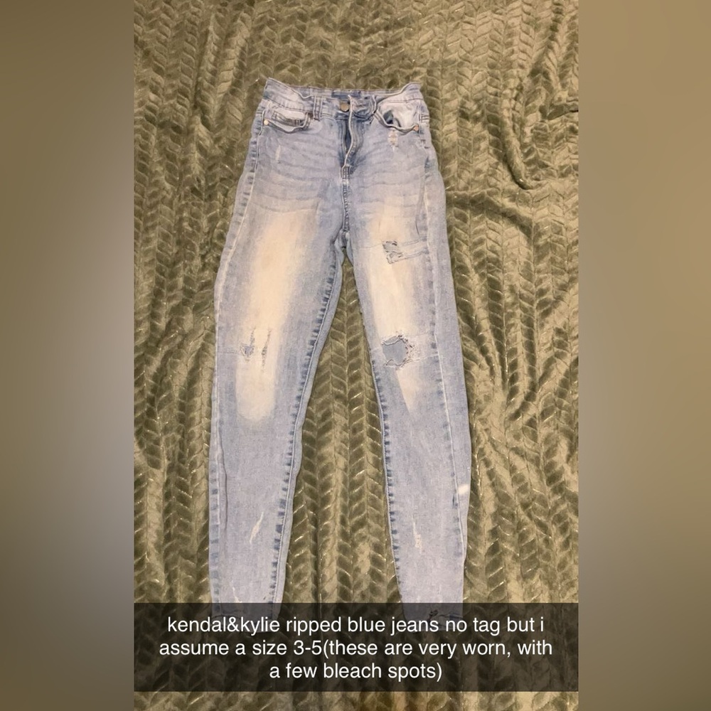 Light blue jeans